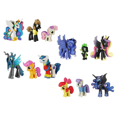 Комплект из 11 коллекционных мини-пони и 1 дракончика третьей виниловой серии Mystery Mini, My Little Pony, Funko [6313-set] Комплект из 11 коллекционных мини-пони и 1 дракончика третьей виниловой серии Mystery Mini, My Little Pony, Funko [6313-set]