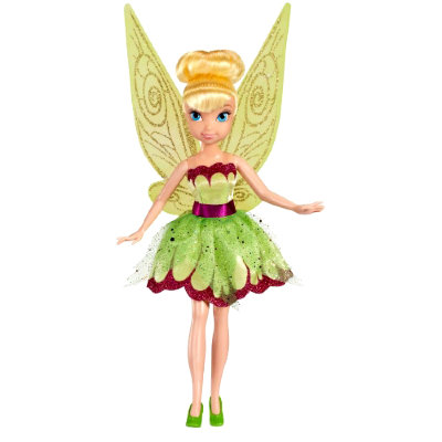 Кукла фея Tink (Тинки), 24 см, из серии &#039;Сверкающая вечеринка&#039;, Disney Fairies, Jakks Pacific [51356] Кукла фея Tink (Тинки), 24 см, из серии 'Сверкающая вечеринка', Disney Fairies, Jakks Pacific [51356]