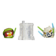 Комплект из 2 фигурок 'Angry Birds Star Wars II. Luke Skywalker Endor & General Grievous', TelePods, Hasbro [A6058-17]