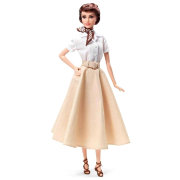 Кукла Барби 'Одри Хепбёрн в 'Римских каникулах' (Audrey Hepburn in Roman Holiday), коллекционная Pink Label Barbie, Mattel [X8260]