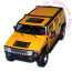 Модель автомобиля Hummer H2 1:43, желтая, Cararama [433ND-1] - car433NDa.lillu.ru.jpg