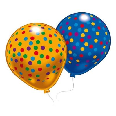 Набор воздушных шариков &#039;Конфетти&#039;, 8 шт, Everts [48924] Набор воздушных шариков 'Конфетти', 8 шт, Everts [48924]