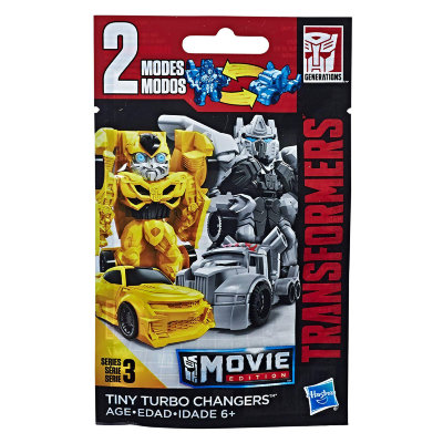 Трансформер Tiny Turbo Changers в ассортименте, из серии &#039;Movie Edition&#039;, Series 3, Hasbro [E0692] Трансформер Tiny Turbo Changers в ассортименте, из серии 'Movie Edition', Series 3, Hasbro [E0692]