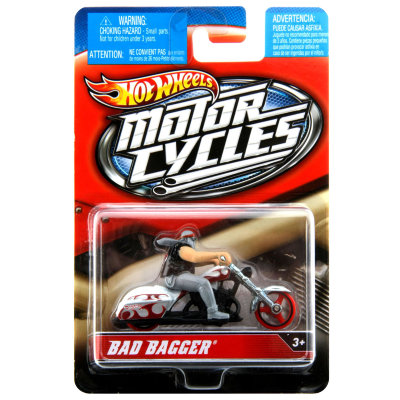 Коллекционная модель мотоцикла Bad Bagger - HW City, Hot Wheels, Mattel [X2084] Коллекционная модель мотоцикла Bad Bagger - HW City, Hot Wheels, Mattel [X2084]