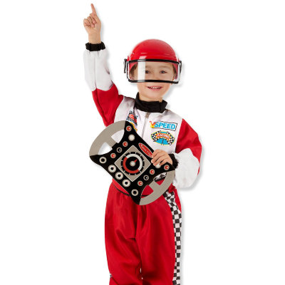 Детский костюм с аксессуарами &#039;Автогонщик&#039; (Race Car Driver), 3-6 лет, Melissa&amp;Doug [8552] Детский костюм с аксессуарами 'Автогонщик' (Race Car Driver), 3-6 лет, Melissa&Doug [8552]