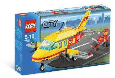Конструктор &quot;Почтовый самолёт&quot;, серия Lego City [7732] Конструктор "Почтовый самолёт", серия Lego City [7732]
