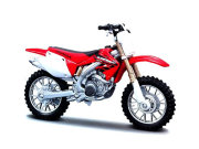 Модель мотоцикла Honda CRF450R, 1:18, красная, Bburago [18-51023]