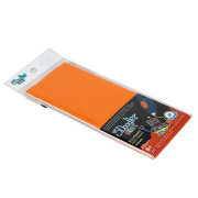 Дополнительные пластиковые стержни для 3D-ручки, оранжевые, (Tangerine Tang), 3Dooler Start [3DS-ECO06-ORANGE-24]