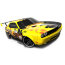 Коллекционная модель автомобиля Dodge Challenger Drift Car - HW Off-Road 2014, желтая, Hot Wheels, Mattel [BFC98] - BFC98-2.jpg