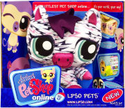 Мягкая игрушка Зебра - LPSO, Littlest Pet Shop Online [93105]