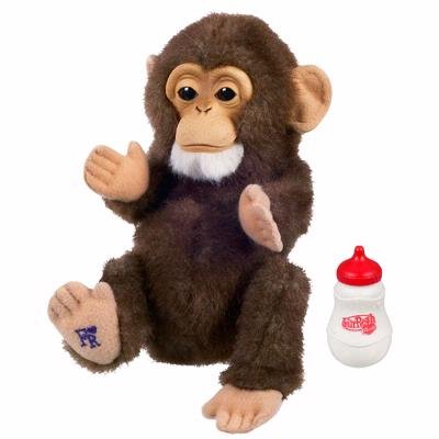 Интерактивная игрушка &#039;Новорожденная обезьянка&#039;, FurReal Friends, Hasbro [94351] Интерактивная игрушка 'Новорожденная обезьянка', FurReal Friends, Hasbro [94351]