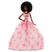 Кукла 'Пожелания ко дню рождения 2018' (Birthday Wishes 2018), афроамериканка, коллекционная Barbie, Mattel [FXC77]