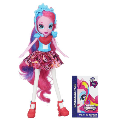 * Кукла Pinkie Pie, из серии 'Радужный рок', My Little Pony Equestria Girls (Девушки Эквестрии), Hasbro [A6773] Кукла Pinkie Pie, из серии 'Радужный рок', My Little Pony Equestria Girls (Девушки Эквестрии), Hasbro [A6773]