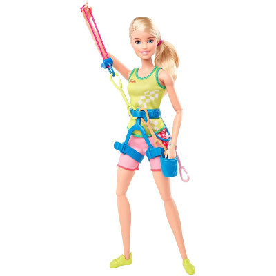 Шарнирная кукла Барби &#039;Спортивное скалолазание&#039;, из серии &#039;Токио 2020&#039; (Tokyo 2020), Barbie, Mattel [GJL75] Шарнирная кукла Барби 'Спортивное скалолазание', из серии 'Токио 2020' (Tokyo 2020), Barbie, Mattel [GJL75]
