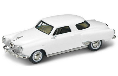 Модель автомобиля Studebaker Champion 1950, белая, 1:43, Yat Ming [94249W] Модель автомобиля Studebaker Champion 1950, белая, 1:43, Yat Ming [94249W]