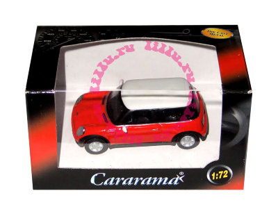 * Модель автомобиля Mini Cooper 1:72, Cararama [171BND-06] Модель автомобиля Mini Cooper 1:72, Cararama [171BND-06]