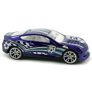 Коллекционная модель автомобиля Hyundai Genesis Coupe - HW City 2014, сиреневая, Hot Wheels, Mattel [BFC35]