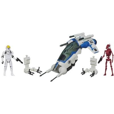 Игровой набор 'Боевой Десантный Корабль 501-го Легиона' (501st Legion Attack Dropship) с фигурками Пилота Клонов и Боевого Дроида 10 см, из серии 'Star Wars' (Звездные войны), Hasbro [A0921] Игровой набор 'Боевой Десантный Корабль 501-го Легиона' (501st Legion Attack Dropship) с фигурками Пилота Клонов и Боевого Дроида 10 см, из серии 'Star Wars' (Звездные войны), Hasbro [A0921]