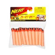 Набор запасных 'патронов' к оружию серии NERF Dart Tag (c липучками), оранжевые, 16 шт., Hasbro [93339]
