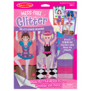 Набор для детского творчества 'Балет', Mess-Free Glitter, Melissa&Doug [9513]