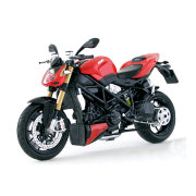 Модель мотоцикла Ducati Streetfighter, черно-красная, 1:12, Mondo Motors [69001-1]