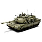 Модель 'Американский танк M1A2 Abrams' (Багдад, Ирак, 2003), 1:72, Forces of Valor, Unimax [85063]