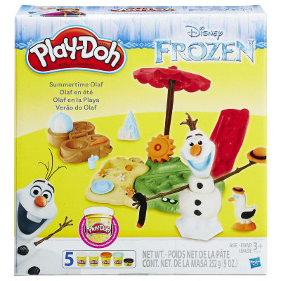 Набор для детского творчества с пластилином &#039;Летние приключения Олафа&#039;, из серии &#039;Холодное сердце&#039; (Frozen), Play-Doh/Hasbro [B3401] Набор для детского творчества с пластилином 'Летние приключения Олафа', из серии 'Холодное сердце' (Frozen), Play-Doh/Hasbro [B3401]
