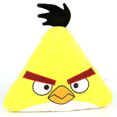 Подушка &#039;Желтая злая птичка Чак&#039; (Angry Birds - Yellow Bird), 30 см, Plush Apple [GT6348] Подушка 'Желтая злая птичка Чак' (Angry Birds - Yellow Bird), 30 см, Plush Apple [GT6348]