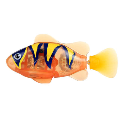 Интерактивная игрушка &#039;Робо-рыбка тропическая - Бычок, оранжевая&#039;, Robo Fish, Zuru [2549-5] Интерактивная игрушка 'Робо-рыбка тропическая - Бычок, оранжевая', Robo Fish, Zuru [2549-5]