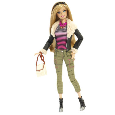 Шарнирная кукла Барби из серии &#039;Мода - Стиль&#039;, Barbie, Mattel [BLR58] Шарнирная кукла Барби из серии 'Мода - Стиль', Barbie, Mattel [BLR58]