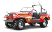 Модель автомобиля Jeep Wrangler 1:24, BBurago [18-22033]
