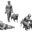 Сборная модель 'Истребители танков с собаками', 3 фигурки, 1:35, Zvezda [3611] - Сборная модель 'Истребители танков с собаками', 3 фигурки, 1:35, Zvezda [3611]