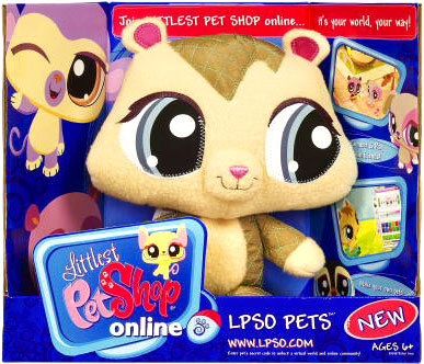 Мягкая игрушка Бурундук - LPSO, Littlest Pet Shop Online [93099] Мягкая игрушка Бурундук - LPSO, Littlest Pet Shop Online [93099]
