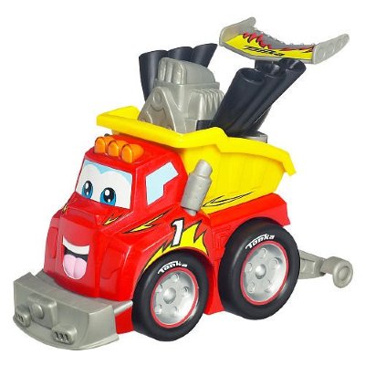 * Машинка Чак 'Гоночный тюнинг' (Race Gear Chuck), со звуками, Tonka, Playskool-Hasbro [28669] Машинка Чак 'Гоночный тюнинг' (Race Gear Chuck), со звуками, Tonka, Playskool-Hasbro [28669]