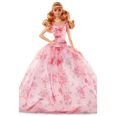 Кукла &#039;Пожелания ко дню рождения 2018&#039; (Birthday Wishes 2018), блондинка, коллекционная Barbie, Mattel [FXC76] Кукла 'Пожелания ко дню рождения 2018' (Birthday Wishes 2018), блондинка, коллекционная Barbie, Mattel [FXC76]