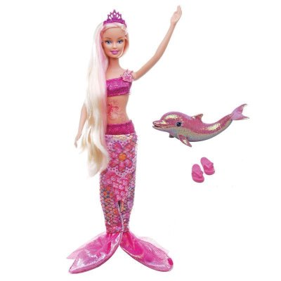 Кукла Барби Merliah - розовая русалка/серфингистка, Barbie, Mattel [V8661] Кукла Барби Merliah - розовая русалка / серфингистка, Barbie, Mattel [R6847]