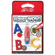 Набор для детского творчества 'Английский алфавит' с блокнотом, On the Go - Water Wow!, Melissa&Doug [5389]