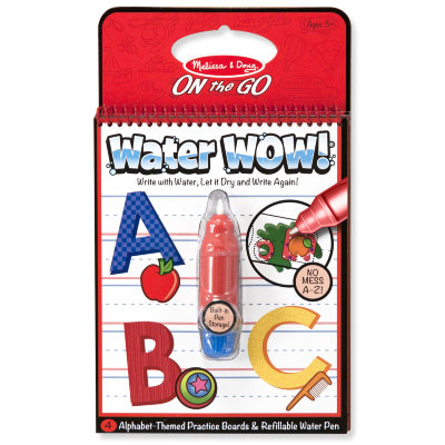Набор для детского творчества 'Английский алфавит' с блокнотом, On the Go - Water Wow!, Melissa&amp;Doug [5389] Набор для детского творчества 'Английский алфавит' с блокнотом, On the Go - Water Wow!, Melissa&Doug [5389]