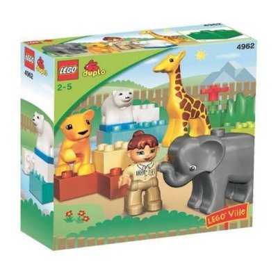 Конструктор &#039;Зоопарк для малышей&#039;, Lego Duplo [4962] Конструктор 'Зоопарк для малышей', Lego Duplo [4962]