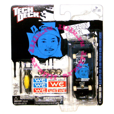 Фингерборд 'WE - Yoshiaki Toeda - Black Dipped', Tech Deck, Spin Master [36778] Фингерборд 'WE - Yoshiaki Toeda - Black Dipped', Tech Deck, Spin Master [36778]