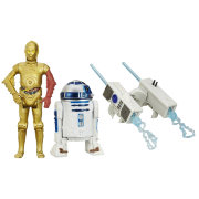 Набор фигурок 'Снежная миссия. R2-D2 и C-3PO' (R2-D2 and C-3PO), из серии 'Звёздные войны. Эпизод VII: Пробуждение силы (Star Wars VII: The Force Awakens), Hasbro [B3957]