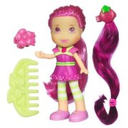 Игровой набор 'Стильная прическа' с куклой Малинкой 8 см, Strawberry Shortcake, Hasbro [33620]