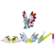 Игровой набор 'Радуга Дэш с дополнительными крыльями' (Rainbow Dash), из серии 'Создай свою пони' (Design-a-Pony), My Little Pony, Hasbro [B5678]