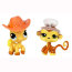 Набор 'Хэллоуин' (Halloween) с Обезьянкой и Лошадкой, Littlest Pet Shop [93226] - Spooky Tube of Pets - Monkey & Horse.jpg