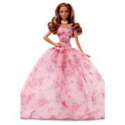 Кукла 'Пожелания ко дню рождения 2018' (Birthday Wishes 2018), шатенка, коллекционная Barbie, Mattel [FXC78]