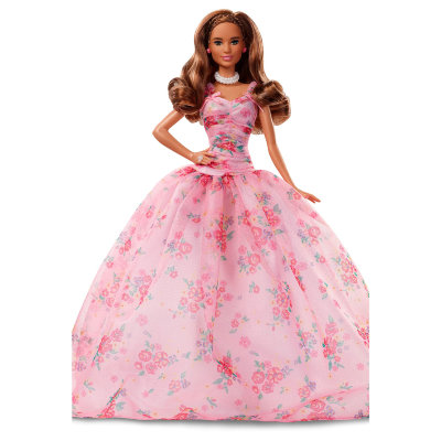 Кукла &#039;Пожелания ко дню рождения 2018&#039; (Birthday Wishes 2018), шатенка, коллекционная Barbie, Mattel [FXC78] Кукла 'Пожелания ко дню рождения 2018' (Birthday Wishes 2018), шатенка, коллекционная Barbie, Mattel [FXC78]