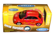 Модель автомобиля Fiat 500, 1:43, серия 'Уличные гонки', Welly [44000S-W-02]