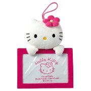 Фоторамка плюшевая 'Хелло Китти' (Hello Kitty), 10х15 см, Jemini [021773]