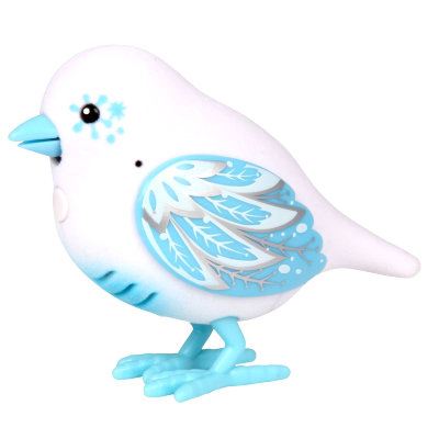 Игрушка &#039;Птичка Снежинка&#039;, бело-голубая, электронная, Little Live Pets [28039-1] Игрушка 'Птичка Снежинка', бело-голубая, электронная, Little Live Pets [28039-1]