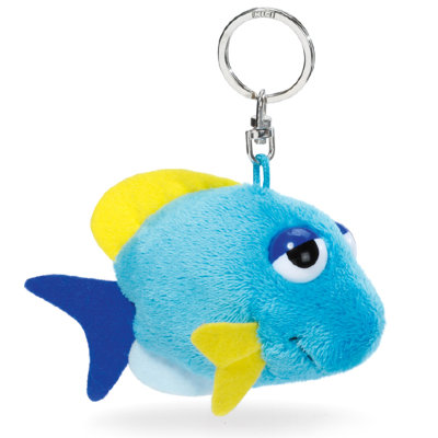 Мягкая игрушка-брелок &#039;Голубая рыбка&#039;, 10 см, NICI [37191] Мягкая игрушка-брелок 'Голубая рыбка', 10 см, NICI [37191]